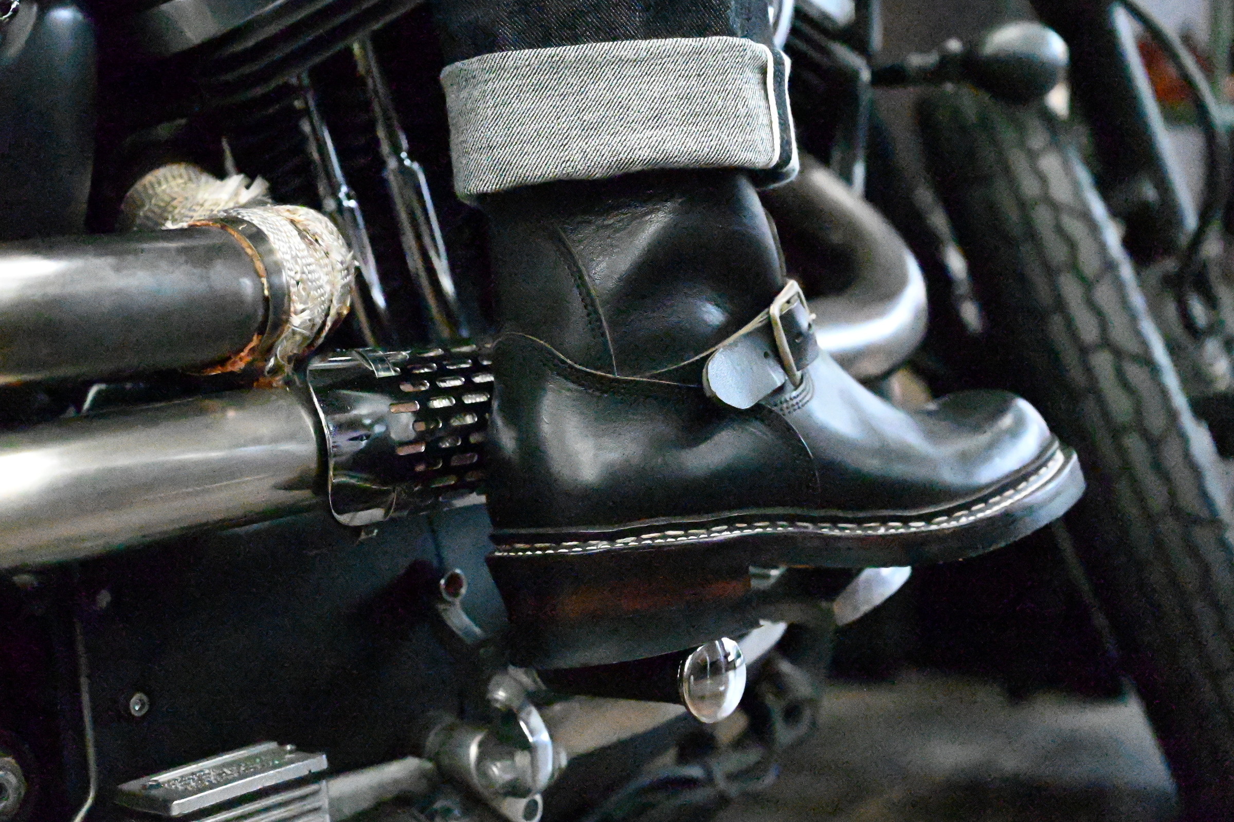 GEAR LEATHER　ギアレザー　エンジニアブーツ　サイズ7 ノルウィージャン製法のブーツ「ENGINEER-エンジニア」│GEAR
